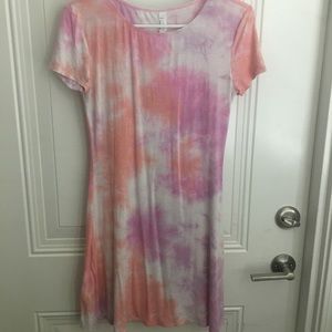 American Apparel Tie dye dress